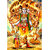 Lord Shree Krishna with Arjun Mahabharat Festival Virat Roop Wall Sticker Poster for Room