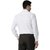 DHAGA DESIGNS Regular Fit Solid White Cotton Shirt