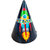 Hippity Hop Outer Space Cap Set Of 10/ Outer Space Party Supplies/ Outer Space Party Decoration