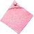 GOCHIKKO Ultra-Soft Hooded Blanket Wrapper for New Born Baby for 0-24 Month Baby (Pack of 1)(Pink)