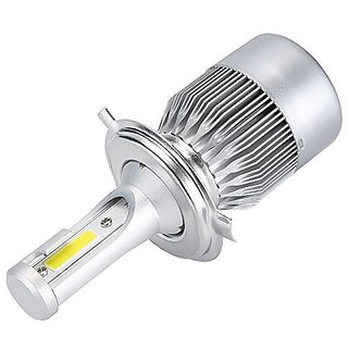 Auto Fetch Bike H4 36W 6000K LED Headlight Bulb (White) for Bajaj Discover 100 4G