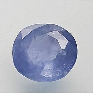                      Blue Sapphire Stone Natural 5.25 ratti Neelam Stone Unheated  Untreated Original Certified By CEYLONMINE                                              