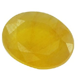                       Yellow Sapphire Stone Natural Pukhraj 8.25 carat Stone Natural Astrological Stone By CEYLONMINE                                              