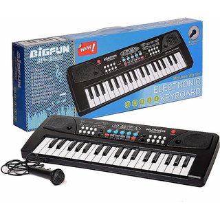 Bigfun Electronic Piano Keyboard With 37 Keys Musical Instruments For Kids-- Premium Quality (Multicolor)