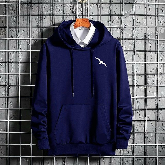 Buy Stylogue Men s Navy Hooded Sweatshirts Online 799 from