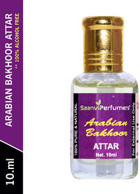 Saanvi Perfumers Arabian Bakhoor Attar 10ML For Men  Women