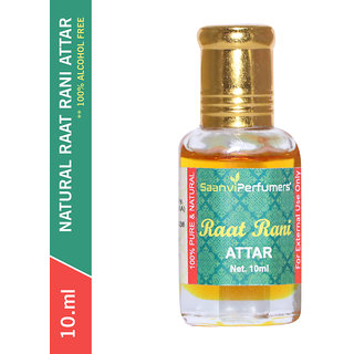 Saanvi Perfumers Raat Rani Attar 10ML For Unisex