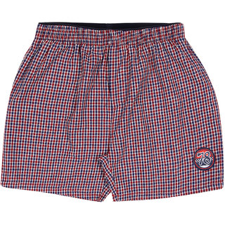 Kids Shorts with Super Soft Elastic -100 Cotton-Multicolor Checks