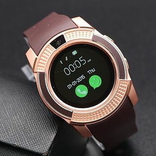 Buy Crystal Digital V8 SmartWatch with Inbuilt Camera Supporting