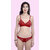 Women Cotton Bra Panty Set for Lingerie Set ( Color : Red ) ( Pack of 1 )