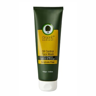 Organic Harvest Face Wash - Oil Control (Sulphate Free), 100gm