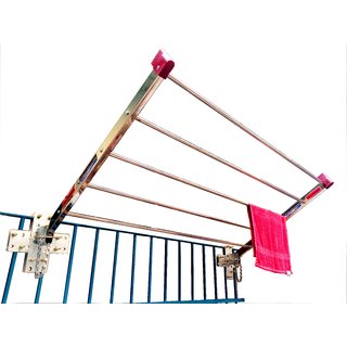 Seco Siempre Sun Shine BALCONY RAILING MOUNTABLE Creative Cloth Drying System / ccd hanger  30C