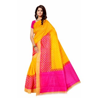 SVB Saree Multicolour Khadi silk saree