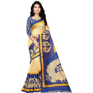                       Sharda Creation Multicolour Mysore  Silk Saree For Women                                              