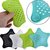 D S Starfish Hair Catcher Rubber Bath Sink Strainer Shower Drain Cover Trap Basin, Color May Vary Pack Of 1