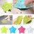EREIN  Starfish Hair Catcher Rubber Bath Sink Strainer Shower Drain Cover Trap Basin, Color May Vary