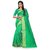 Svb Green Colour Art Silk Printed  Saree
