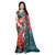 Svb Multicolour Art Silk Printed Bandhani  Saree