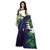 Svb Blue Printed Mysore Silk With Blouse Saree