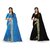 Sharda Creation Multicolour Art  Silk Saree With Blouse Piece