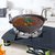 The Indus Valley Cast Iron Cookware - 8 Inch Kadai  Pre Seasoned / 1.2 L/Small  Perfect for 2 Member Family