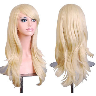Buy Hippity Hop Girl'S Long Straight Hair Wig For Styling/Favour - Free Size  (Blonde) Online - Get 11% Off