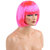Hippity Hop Ladies Girls Short Straight Hair Wig For Styling / Party Favour - Free Size colour pink