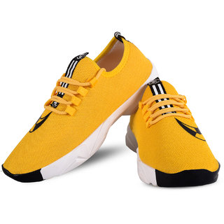 yellow multicolor shoes