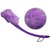 Bathing Loofah for Body Massager with Long Handle and Soft Back Scrubber for Men and Women Assorted Color