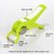Kitchen Idol Plastic Utility Combo - Juicer , 6 in 1 Slicer and Vegetable Cutter with Peeler