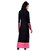 Summer Special Pink  Black Indo Cotton Full Stiched Plain Combo Kurti for Women by Omstar Fashion
