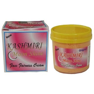                       KASHMIRI Moon Shine cream For Skin Whitening And Glowing Night Cream 30 gm Pack of 3                                              