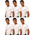 Men's Premium Fine Vest With Sleeve S Pack of 6