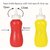 Gluman Squeezy Sauce Bottle 390 ML with a Twist Open and Close lid - Pack of 4 (Multi)