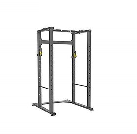 Sporto Fitness Power Rack Squat Cage Bench For Crossfit/Strength Gym Club Silver