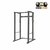 Sporto Fitness Power Rack Squat Cage Bench For Crossfit/Strength Gym Club Silver