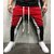 Ruggstar Branded Cotton Trackpant ( New+white black red new ) Pack of 2