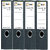 BindEx Premium Quality Office Voucher File Laminated (Black) Pack of 4