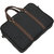 AQUADOR laptop cum messenger bag with black brown faux vegan leather(Code AB-S-1466-Black Brown)