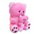 Cute Smile  Soft Toy Teddy Bear  Mother  with Baby  Pink Color - 30 cm(Pink)