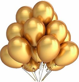 Metalic balloon (golden) pack of 50