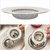 Evershine Stainless Steel Sink Strainer, Wash Basin Jali, Pack Of 2 Pieces(Size- 9cm And 11cm) basin jali (0203)