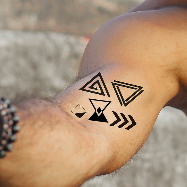 Update 81 triangle tattoo designs  thtantai2