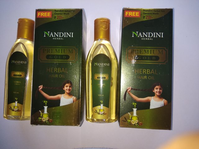 Gausanjeevani Nandini Herbal oil by Keshav Srushti for Healthy Hair