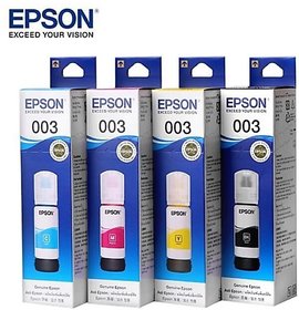 Epson 003 Ink 65ml Black, cyan, magenta, yellow for (L3110, L3150) Multi Color Ink