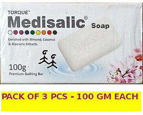 Medisalic Fairness Soap 100 gm each (pack of 3 pcs.)