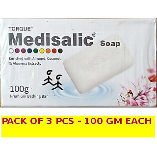 Medisalic Fairness Soap 100 gm each (pack of 3 pcs.)