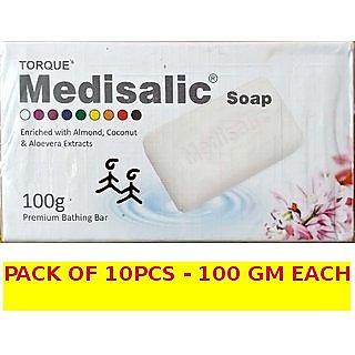 Medisalic Fairness Soap 100 gm each (pack of 10 pcs.) Medisalic Fairness Soap 100 gm each (pack of 10 pcs.)