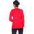 Ogarti woollen full sleeve V neck Red Women's  Cardigan