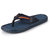 Fausto Men's Navy Blue Casual Slip On Outdoor Slipper Flip Flops